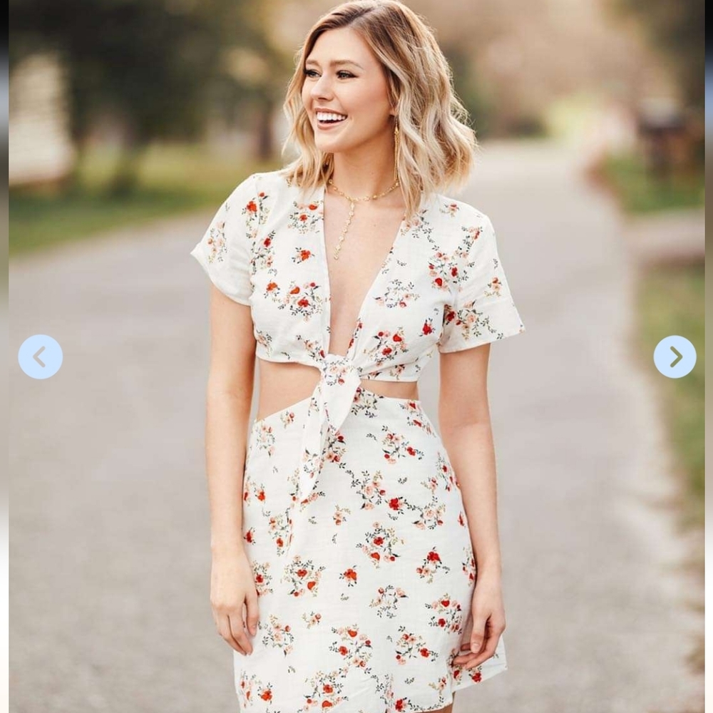 LUSH* Floral Top & Skirt